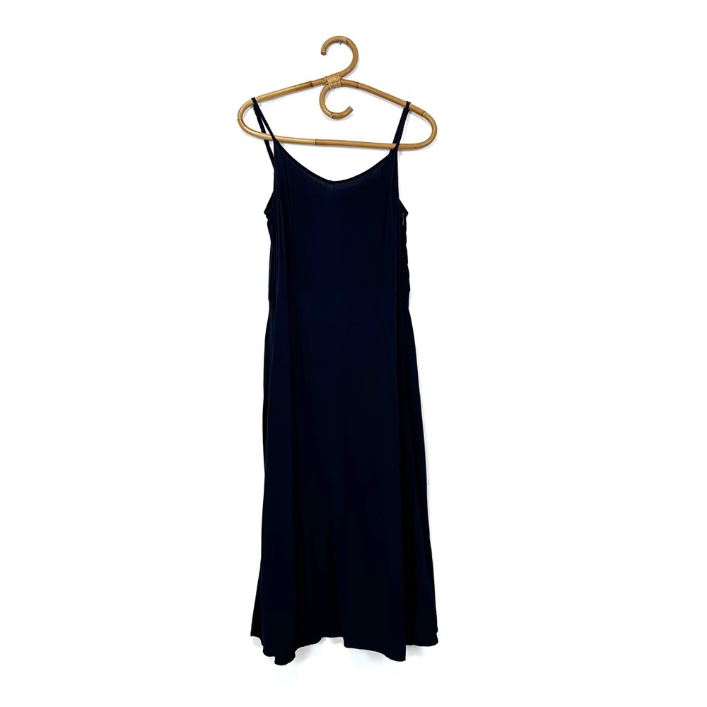 Uniqlo | Navy Slip Midi Dress Size XS
